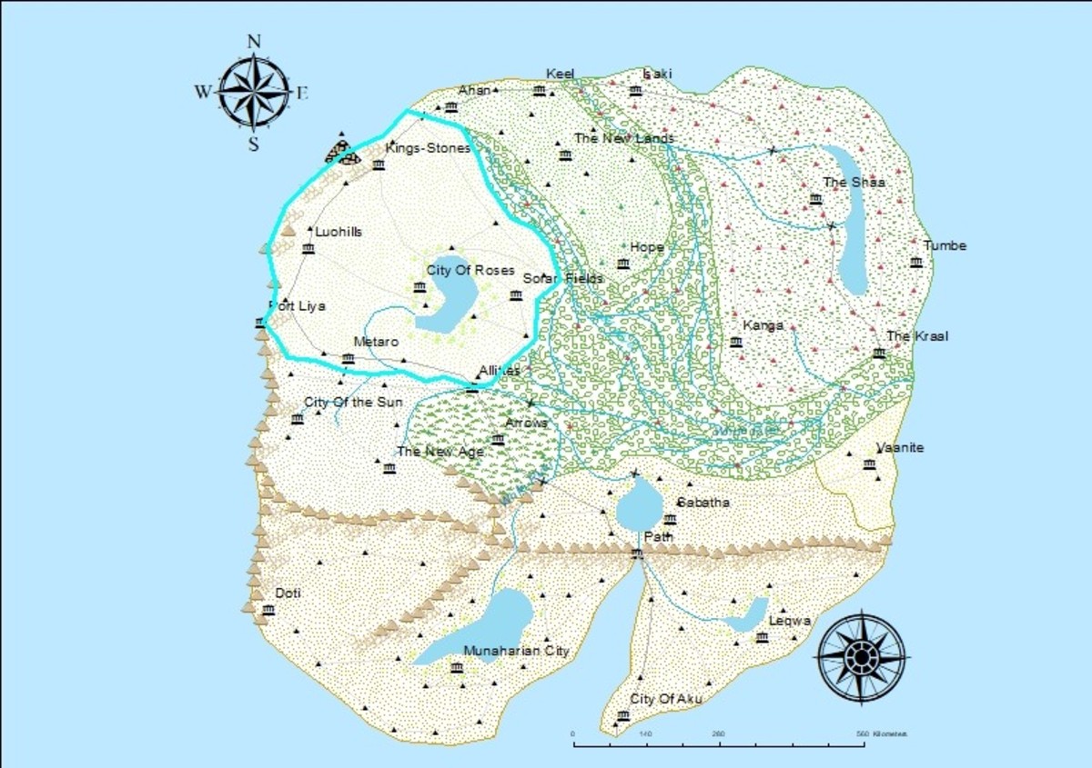 Creating a Fantasy World Map Scientific Laws to Remember HobbyLark