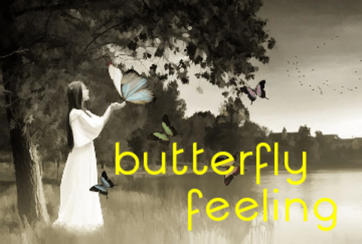 Poem Butterfly Feeling LetterPile