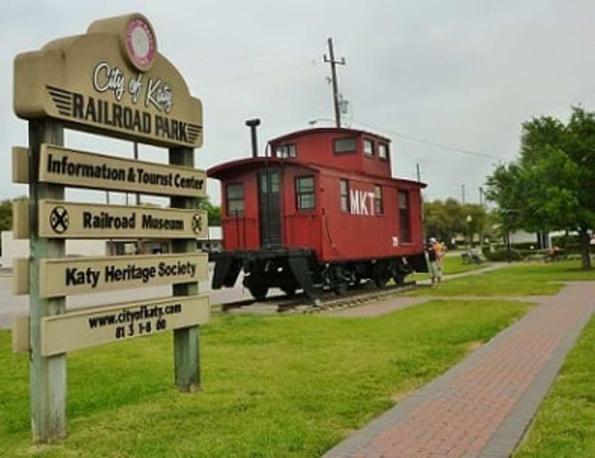 MKT Railroad Museum With Caboose and Depot in Katy, Texas WanderWisdom