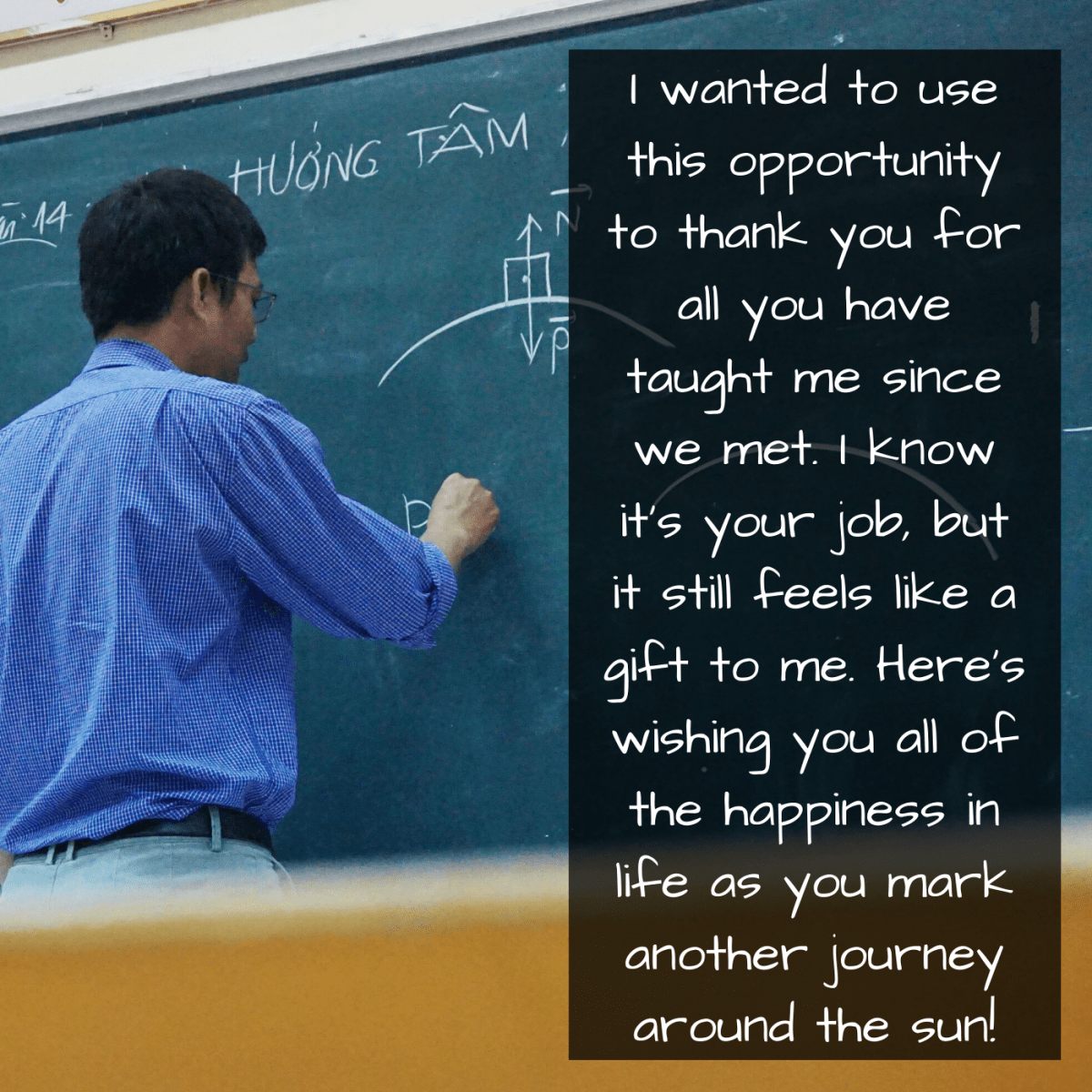 Example Birthday Wishes and Messages for Teachers and Educators Holidappy