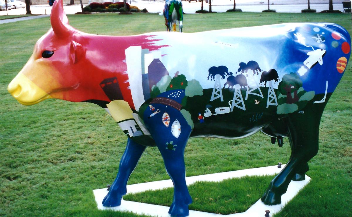 Cow Parade Fun in Houston, Texas It was Moovelous! HubPages