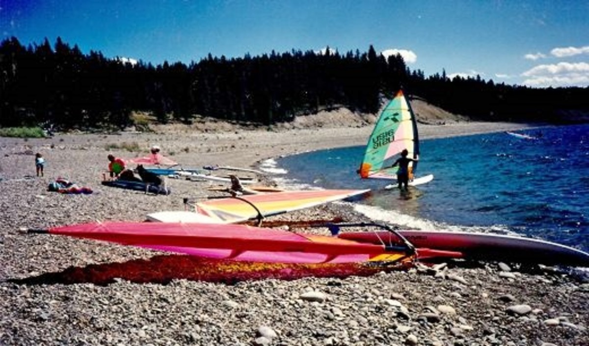 Signal Mountain Boat Ramp Jackson Lake in Grand Teton National Park
