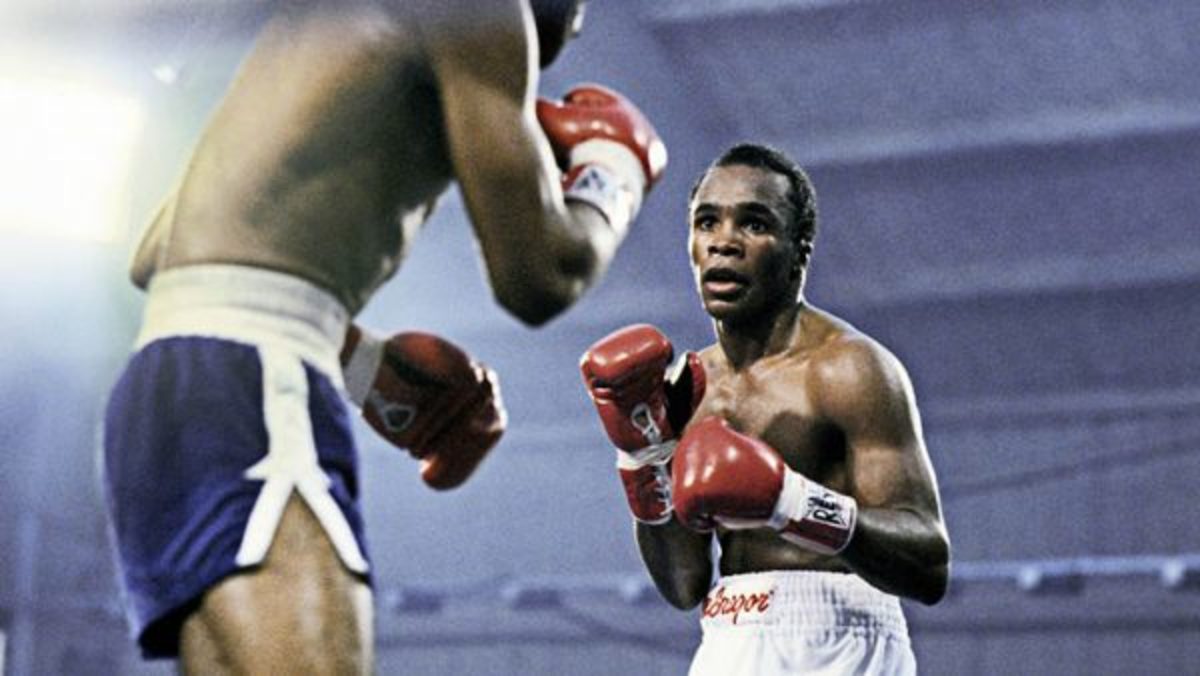 Sugar Ray Leonard vs. Marvelous Marvin Hagler One of