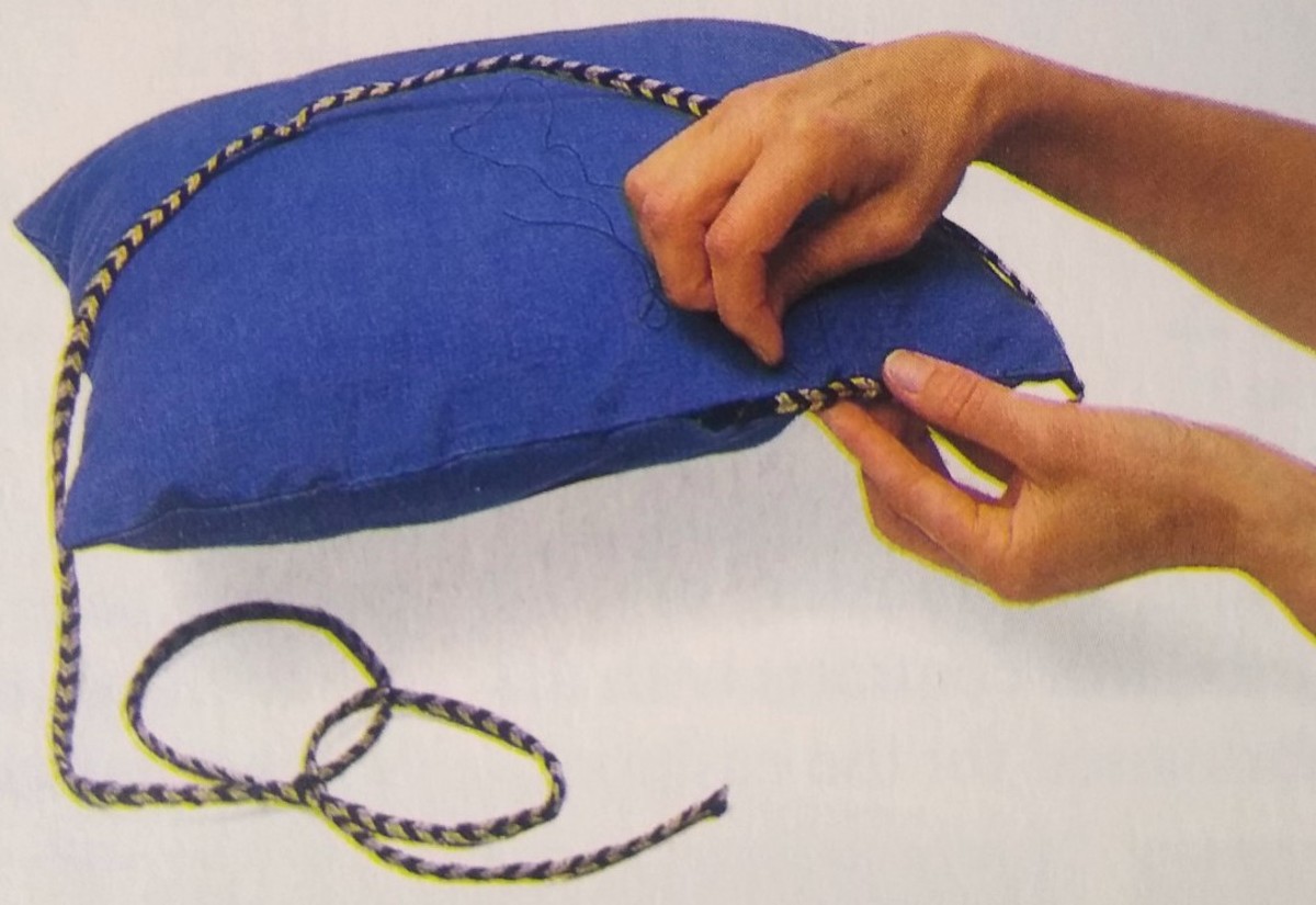 How to Make a Cushion Edging Part 1 HubPages