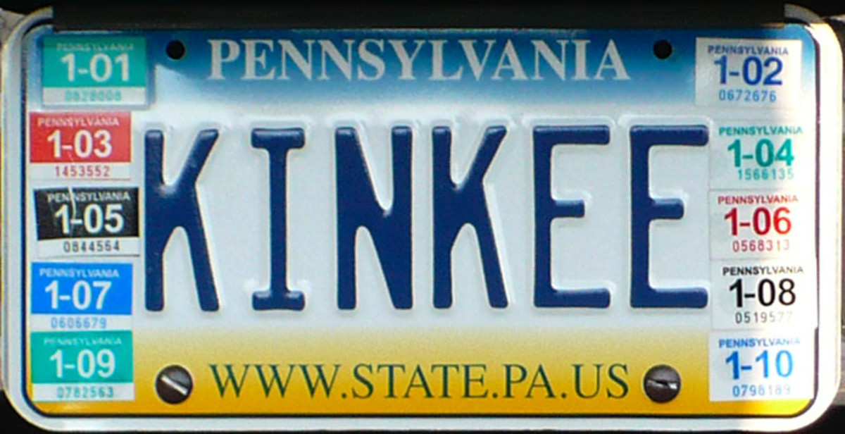 Hot Rods & Classic Car Vanity Plates