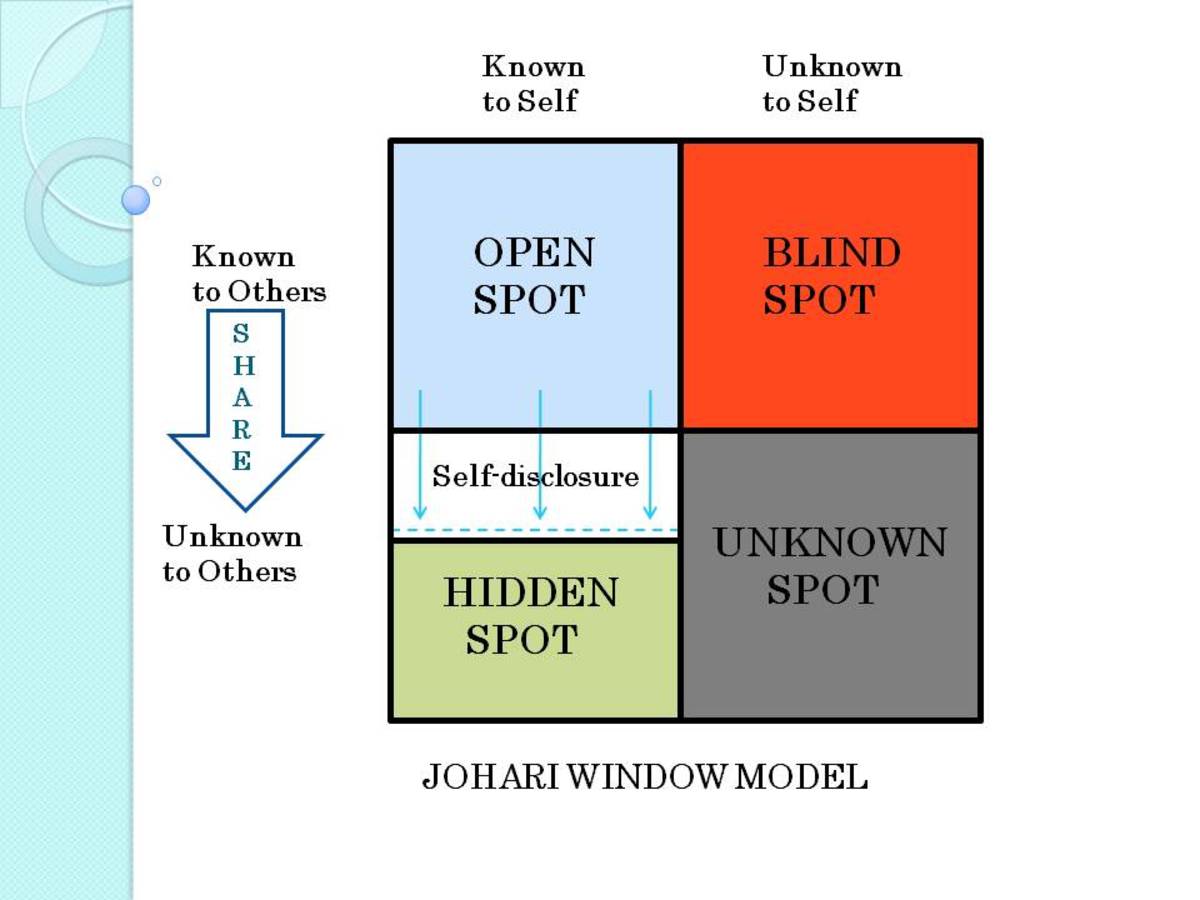 JOHARI WINDOW Part 3 Exploring SelfPerception hubpages