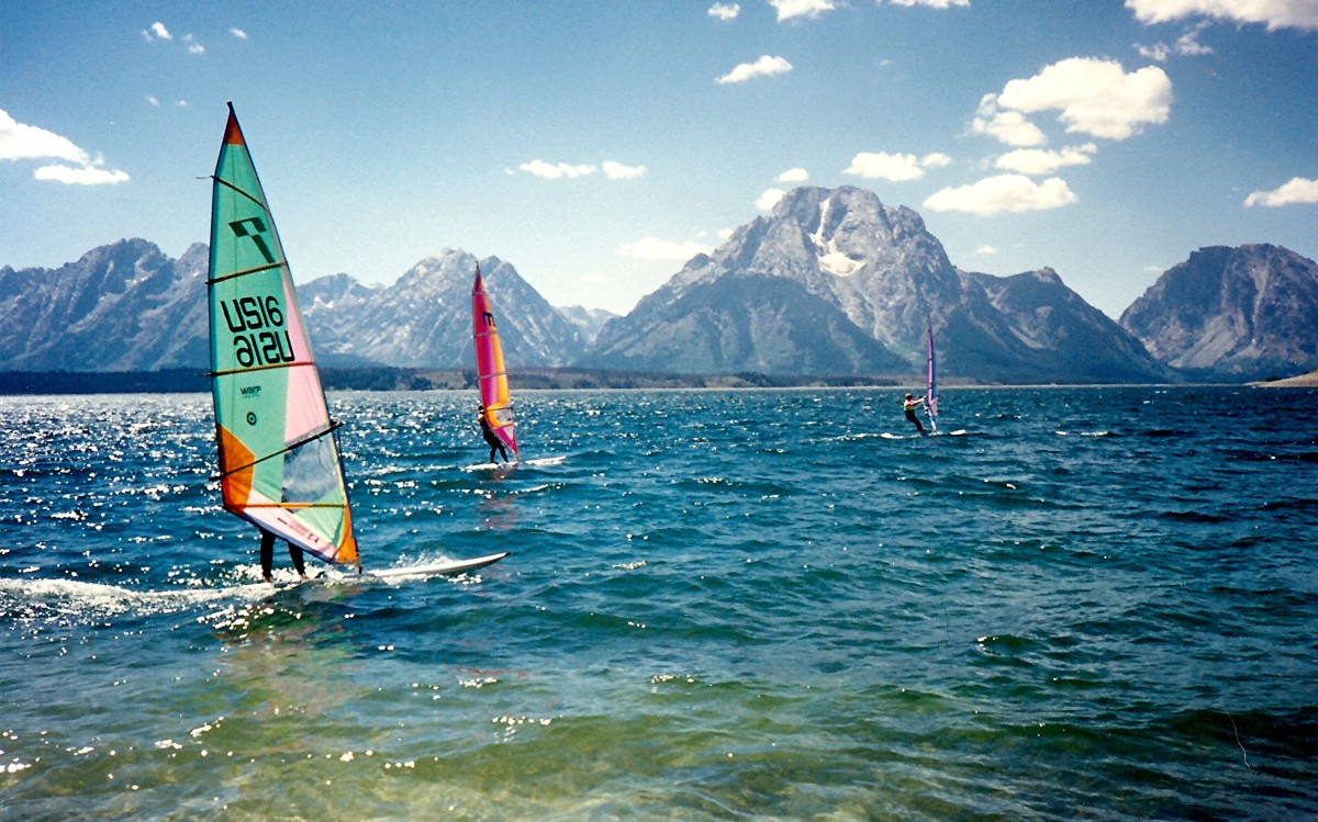 Signal Mountain Boat Ramp Jackson Lake in Grand Teton National Park