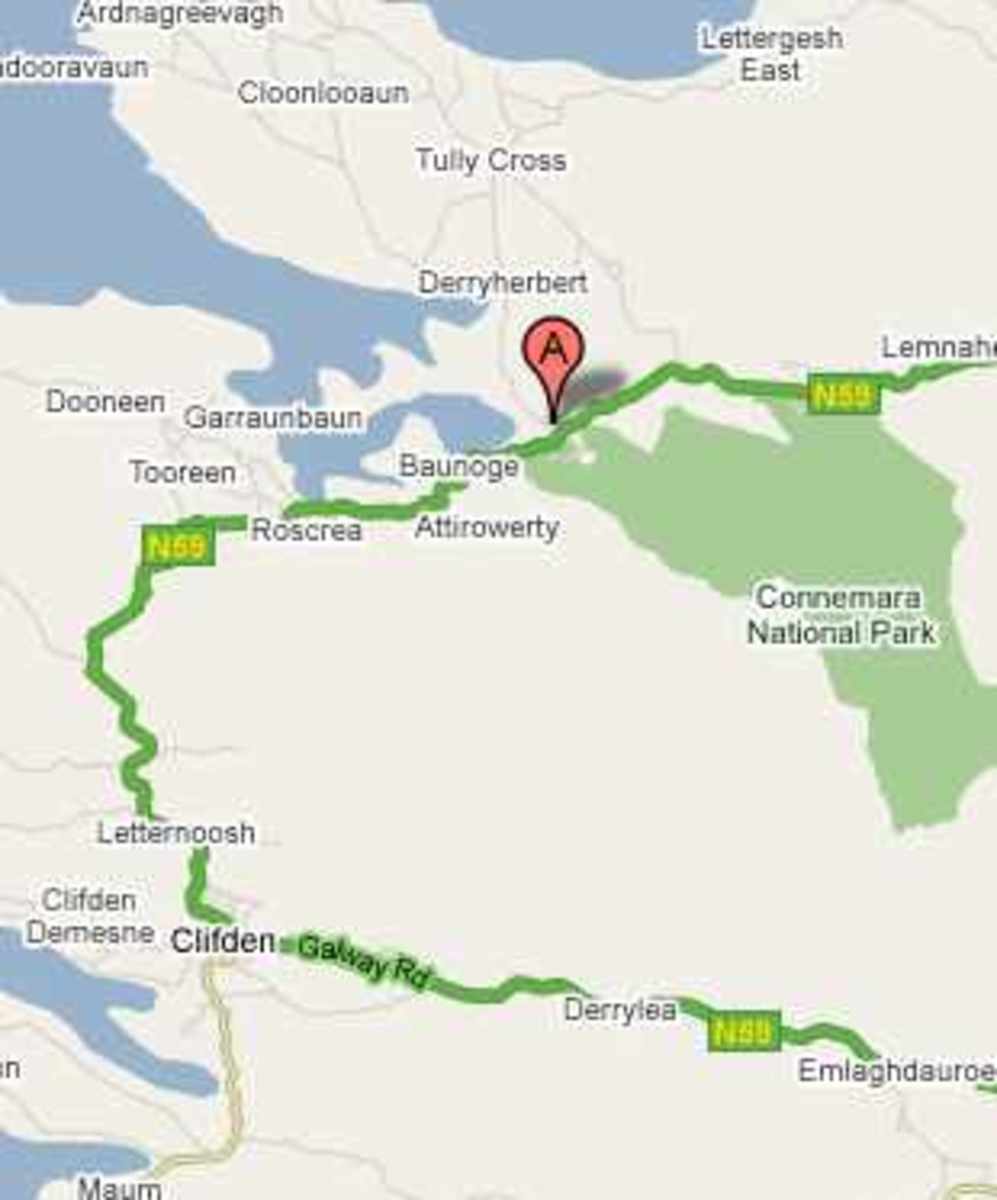 Connemara Ierland Kaartik JBK Jackie Jacqueline Bouvier Kennedy and The Kylemore Abbey Cross