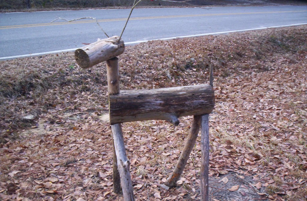 How to make log deer lawn ornaments from fallen trees hubpages