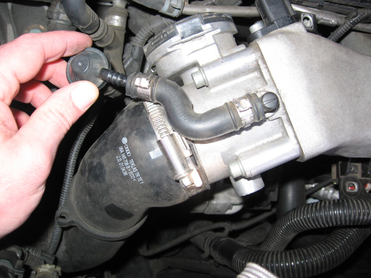 How to Clean the Throttle Body on a VW or Audi 1.8T AxleAddict