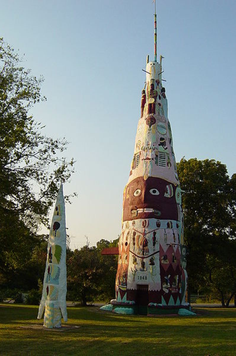 Totem Pole Park in Foyil, Oklahoma A Tribute to Native America HubPages