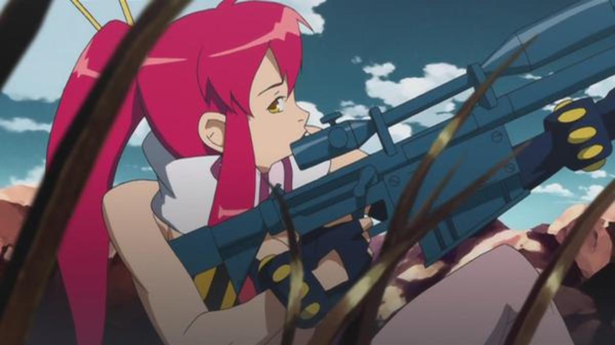 Yoko Littner Gurren Lagann Figure Sexy Girl and her Gun Anime