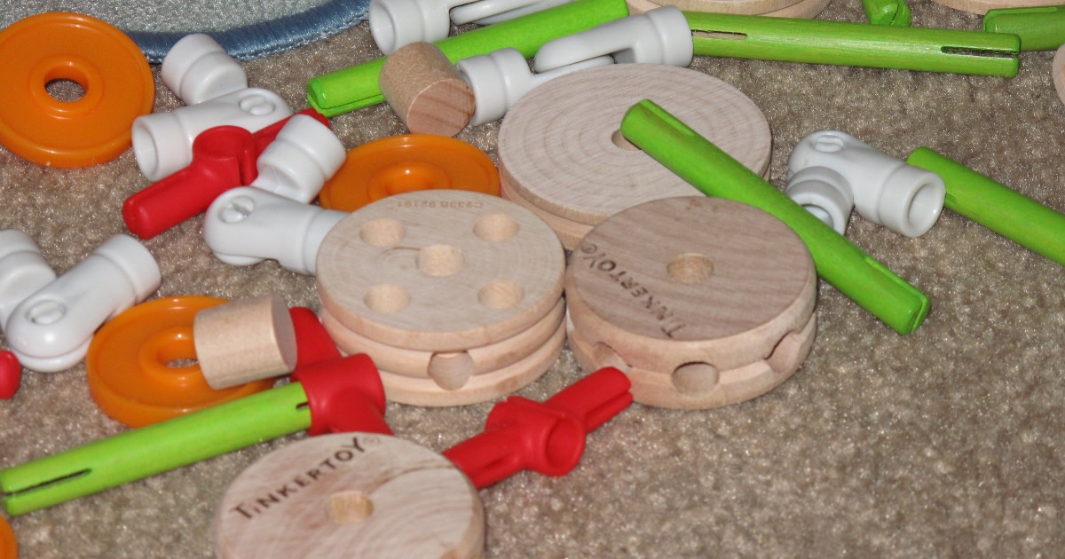 Tinker Toys Jumbo 200 Piece Set A Fun, Educational Wooden Toy HubPages