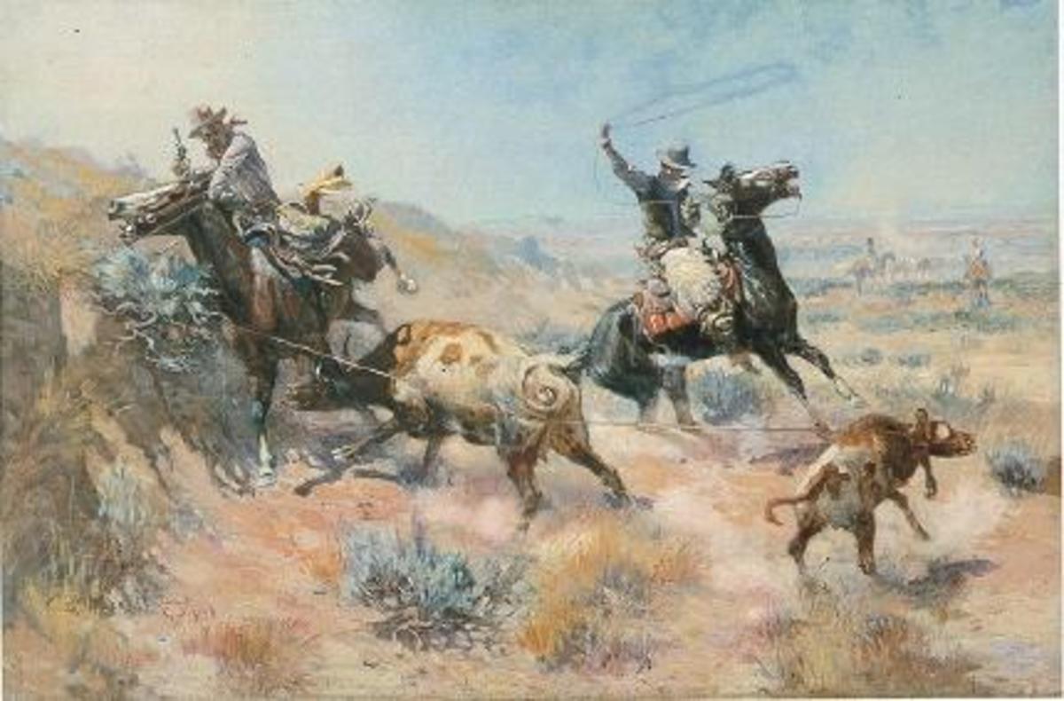 Famous American Western Artists Remington, Russell, Catlin, Bierstadt