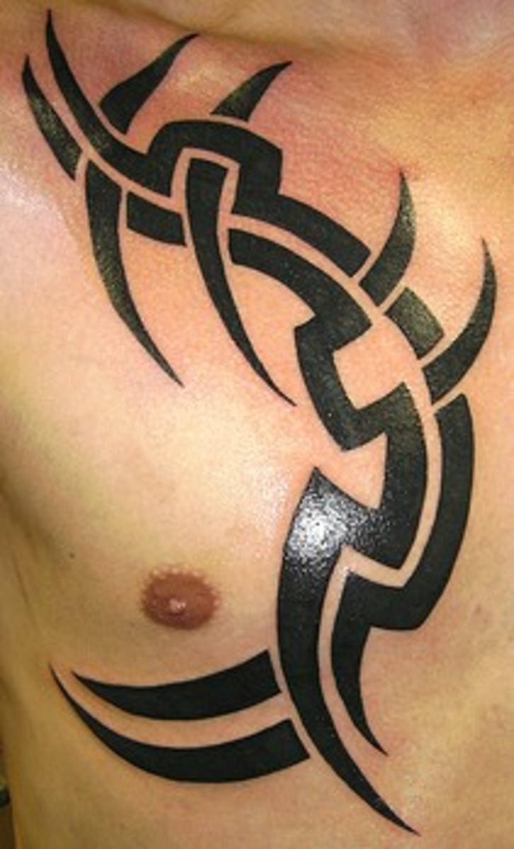 Tribal Tattoos Types of Tribal Art & Tattoos Bicep Back three