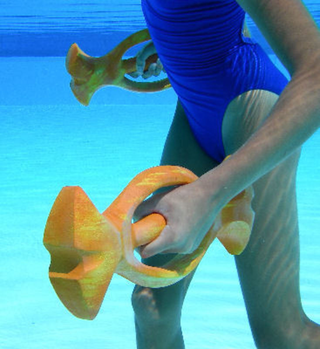 Water Exercise Weights New Resistance Tools for the Swimming Pool