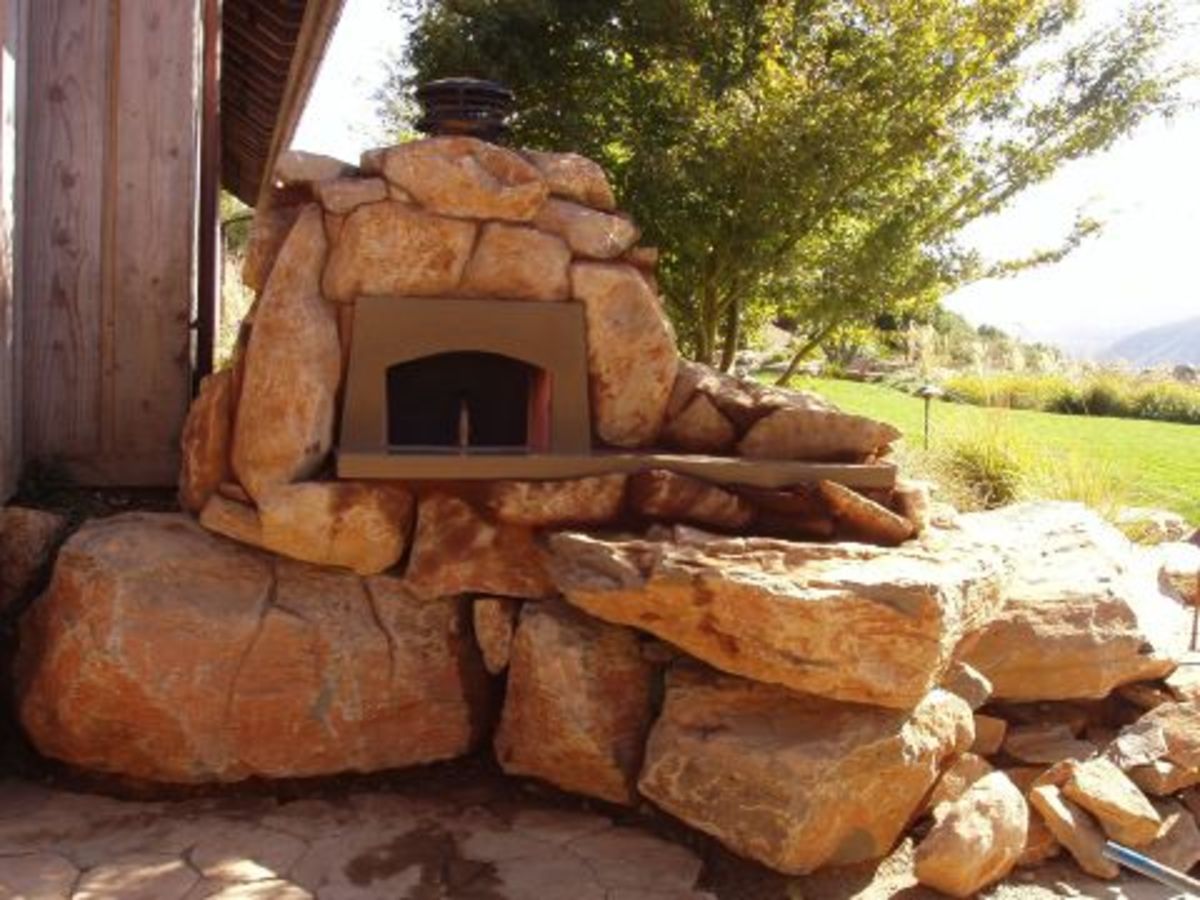 Garden or Backyard Stone and Brick Oven Solutions