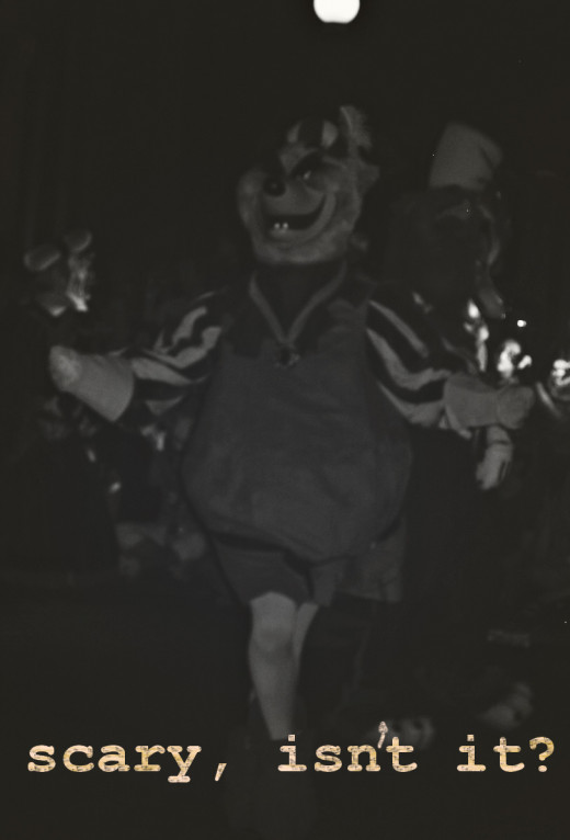 Disney Characters and Masklophobia the Fear of Seeing Huge Animal