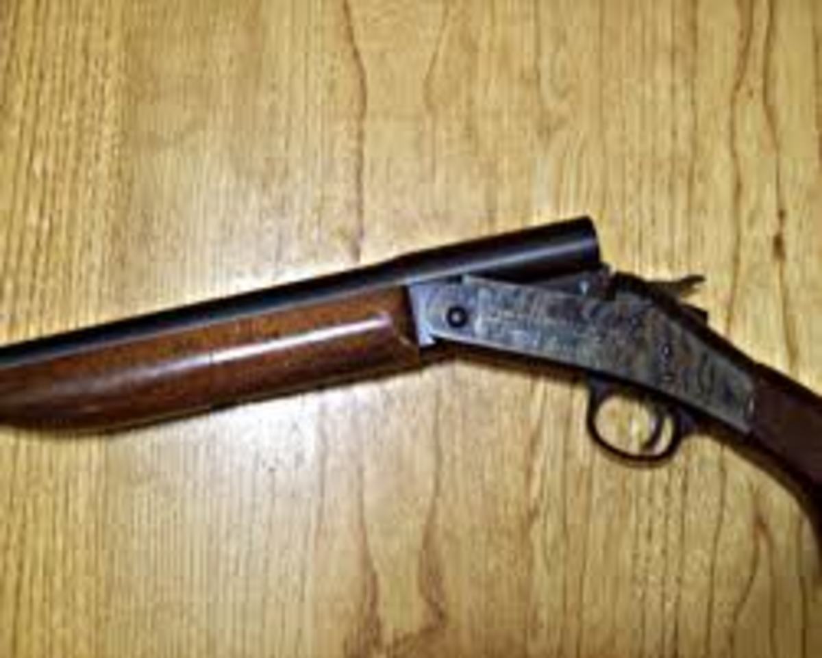 The Harrington and Richardson Single Shot 20 Gauge Shotgun SkyAboveUs