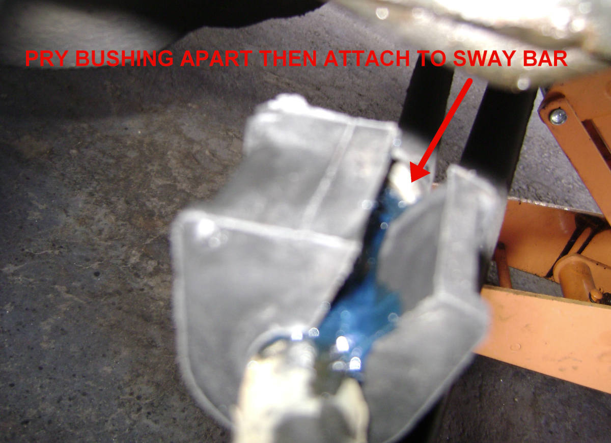 90 01 Toyota Camry Rear End Noise Sway / Stabilizer Bar Bushing