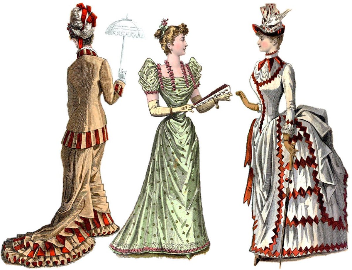 Women's Fashions of the Victorian Era From Hoop Skirts to Bustles