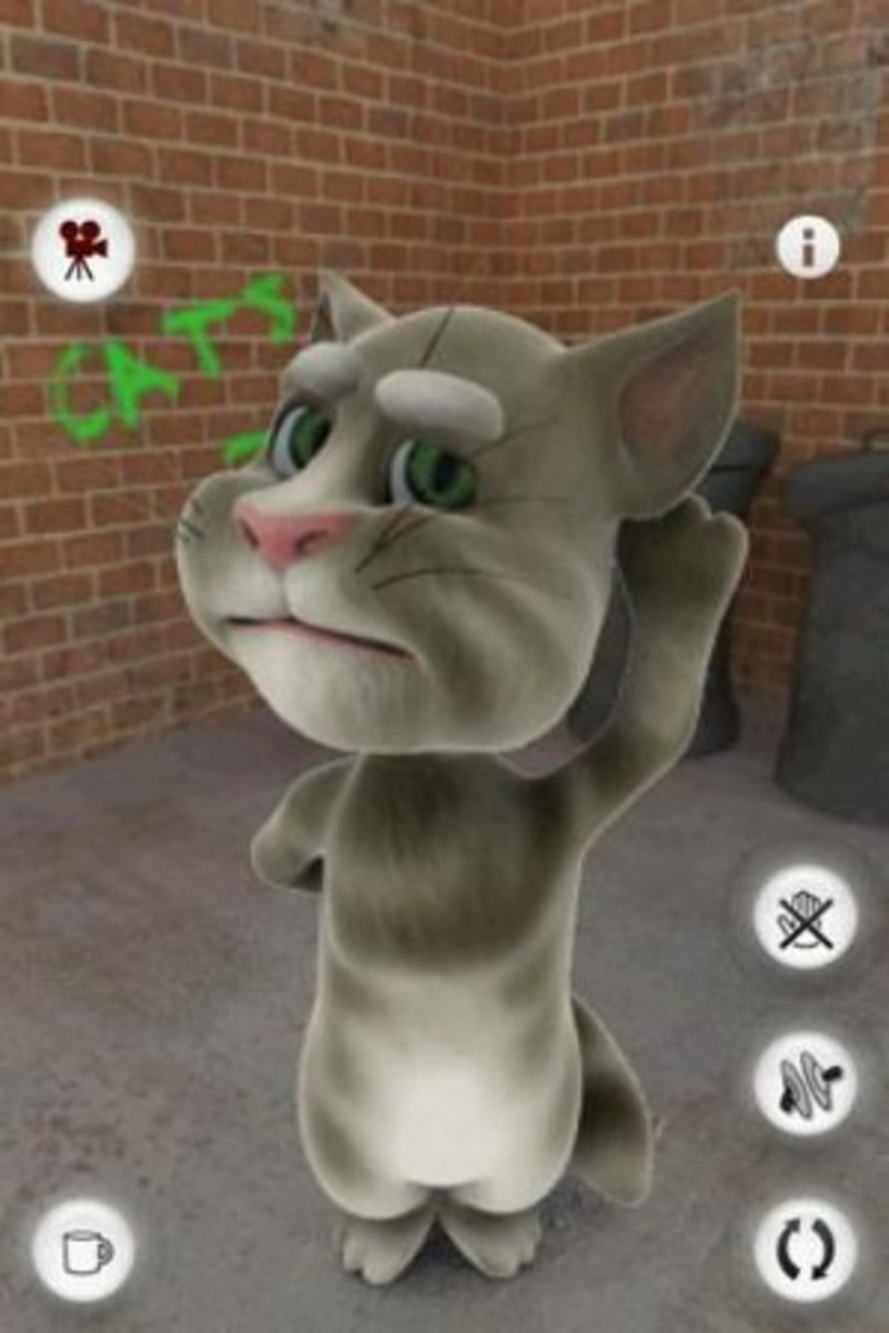Download Talking Tomcat Free App For iPhone Tips, Moves, Tomcat