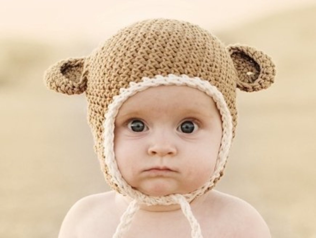 Crochet Baby Hats with Ear Flaps HubPages