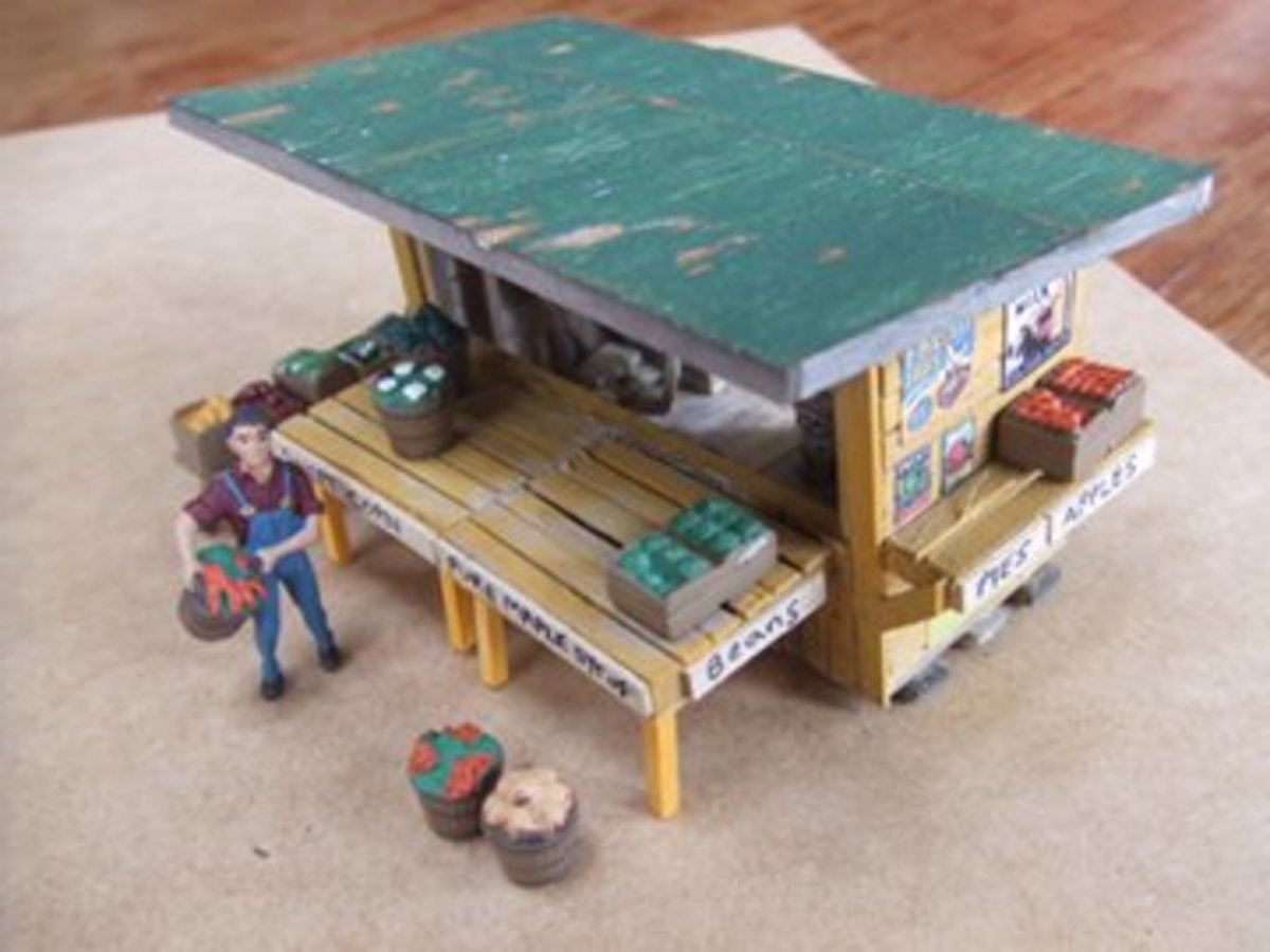 Using Free Plans to Build a Scale Model Building HubPages