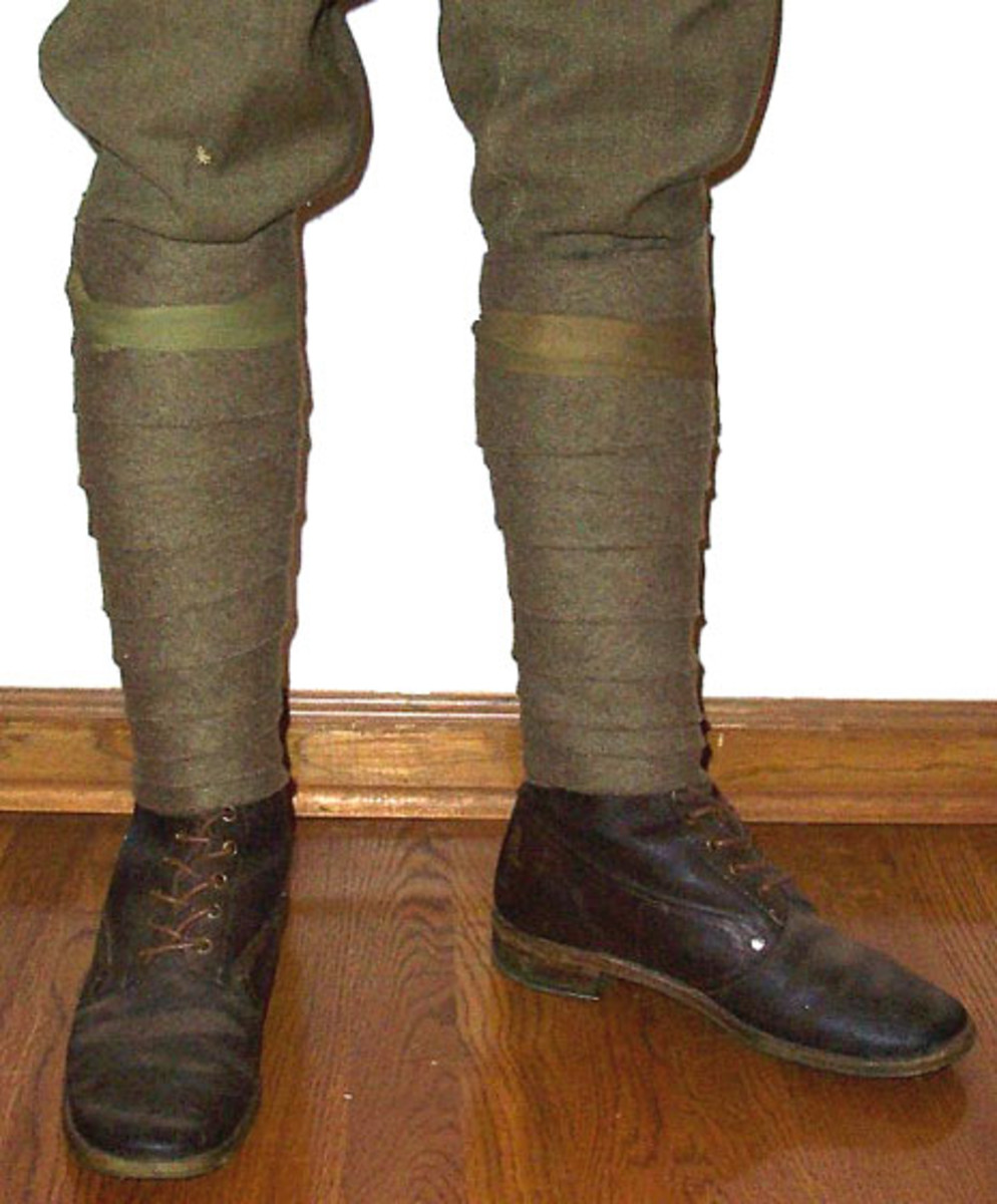 World One War Puttees and How to Wrap Them hubpages
