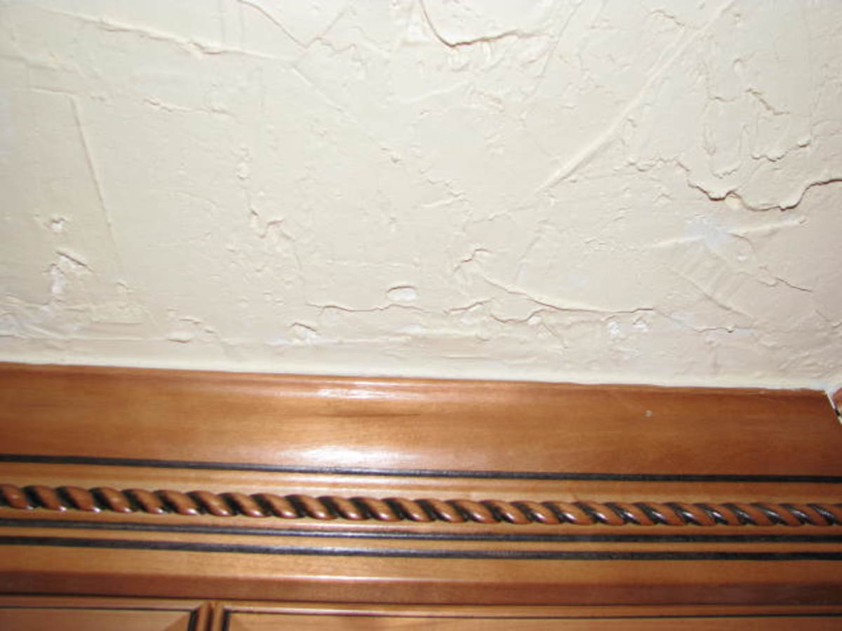 How to Cover a Popcorn Ceiling With Plaster Dengarden