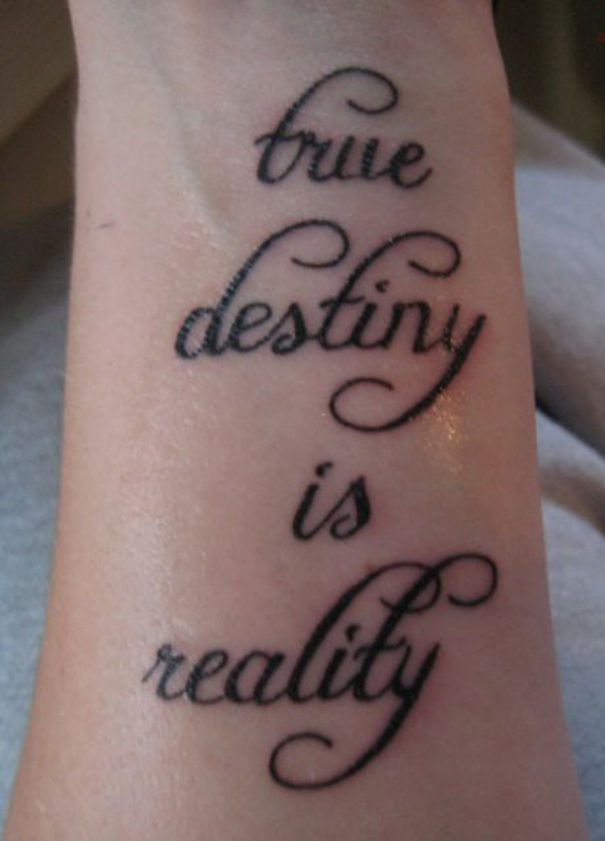 Tattoo Ideas Quotes on Dreams, Hope, Belief TatRing