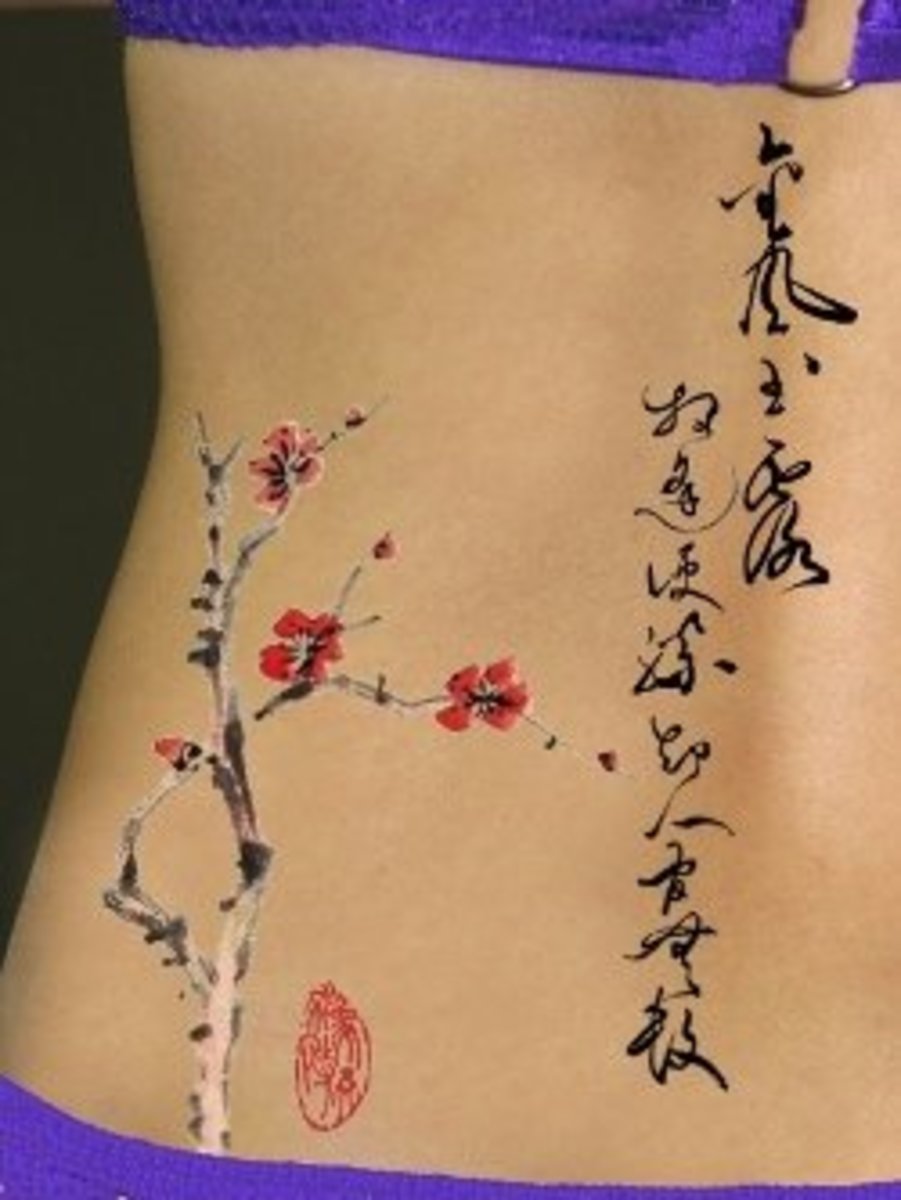 Blossom Tattoo Chinese, Japanese Flower Designs12 Seductive Ideas
