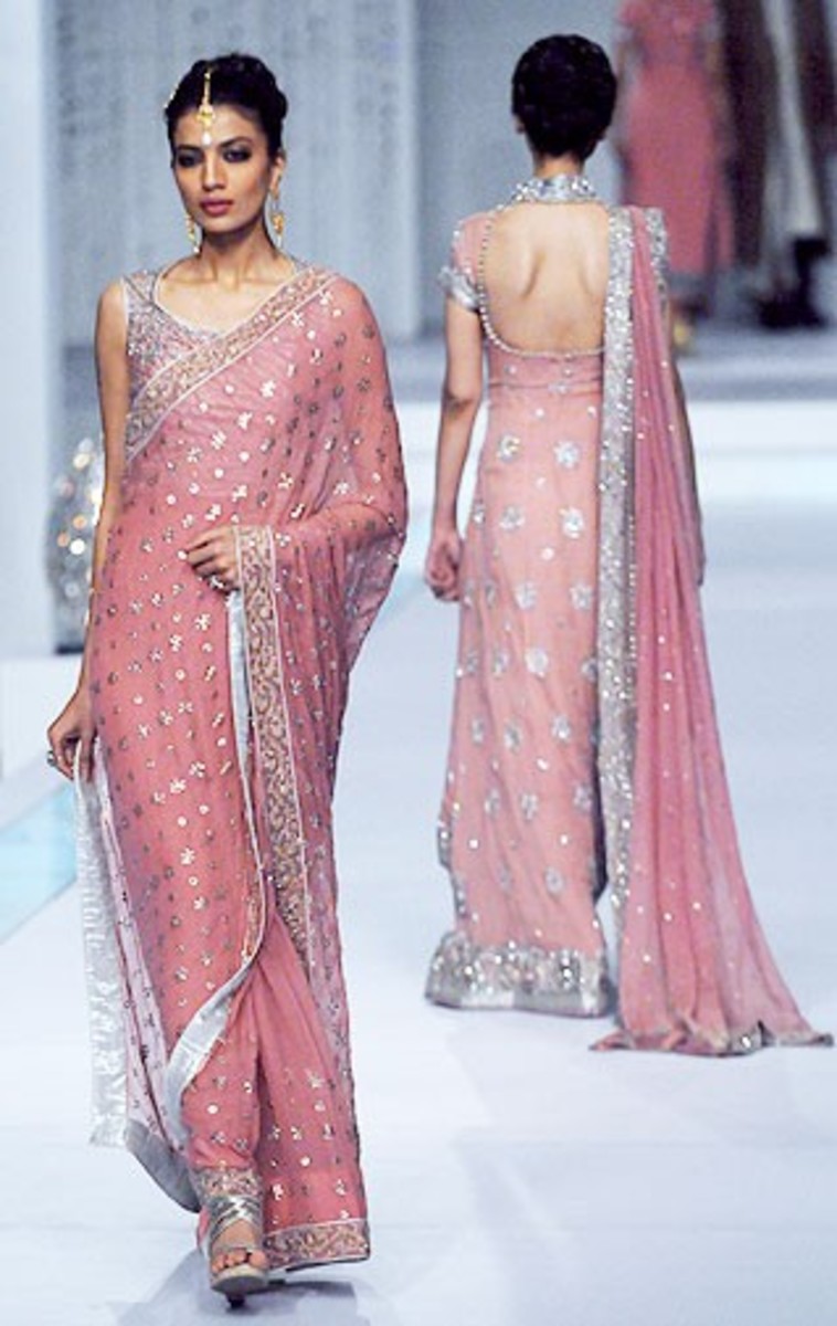 Engagement Saree and Lahenga HubPages