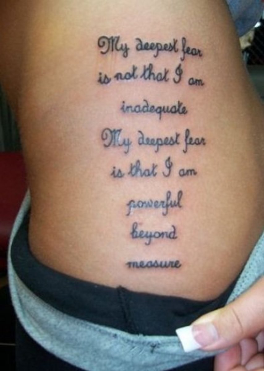 Tattoo Ideas Quotes on Addiction, Sobriety, Recovery hubpages