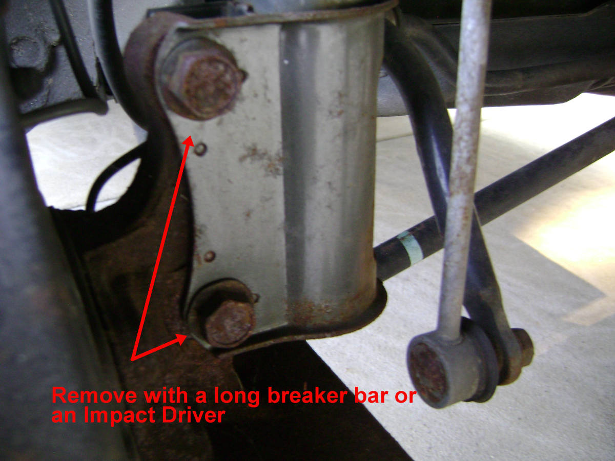Replacing the Rear Strut and/or Coil Spring on a Toyota Camry (With