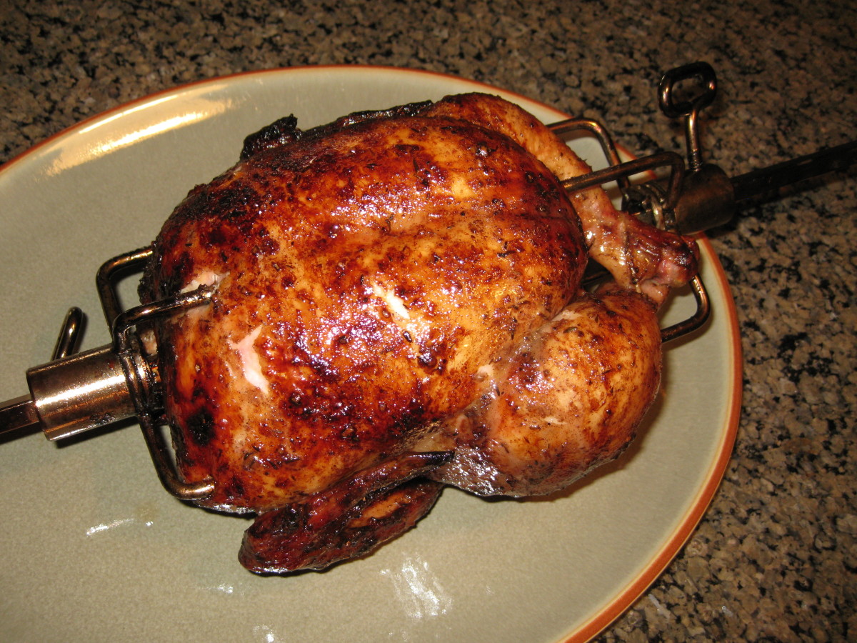 Homemade BBQ Rotisserie Chicken Recipe HubPages
