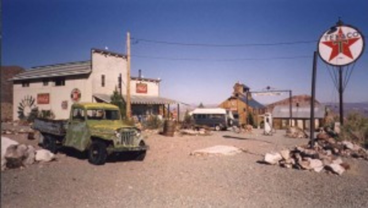 Nelson, Nevada A Ghost Town, And The Techatticup Mine
