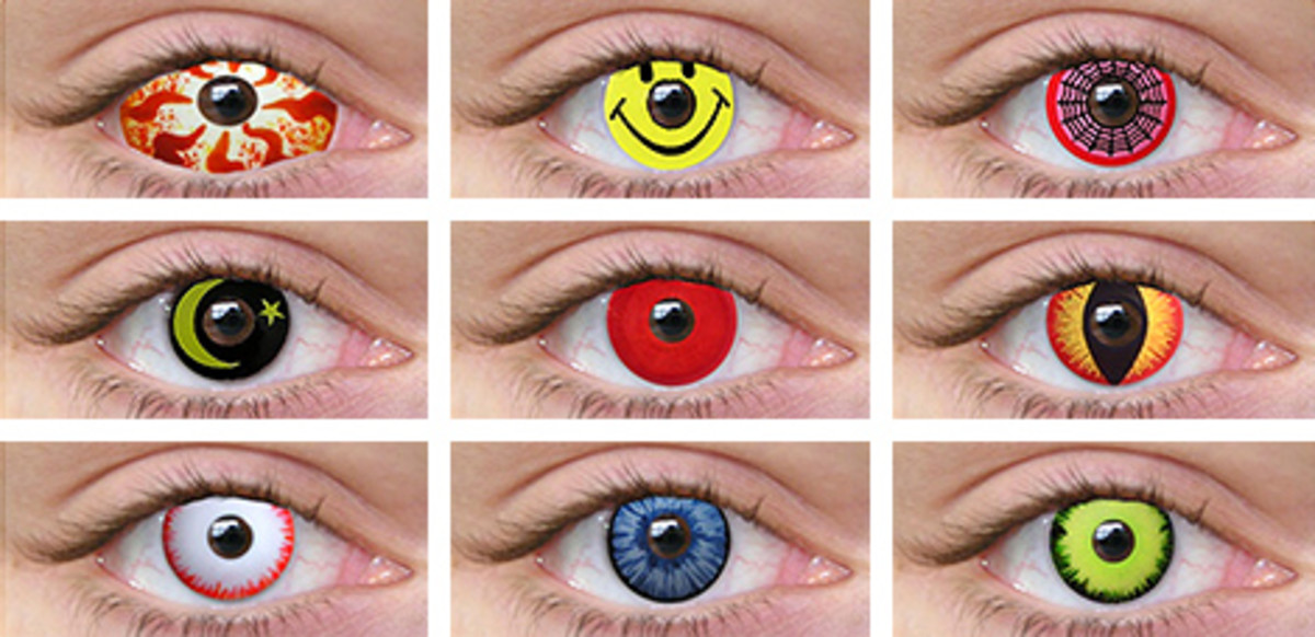 Ideas for Using Special Effect Contacts Lenses with a Halloween Costume