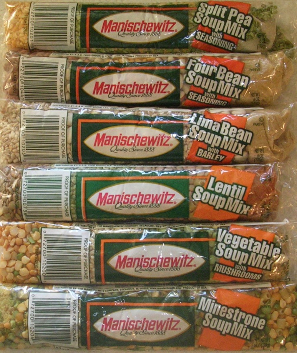 Make Your Own Signature Soups Using Manischewitz Cello Soup Mixes