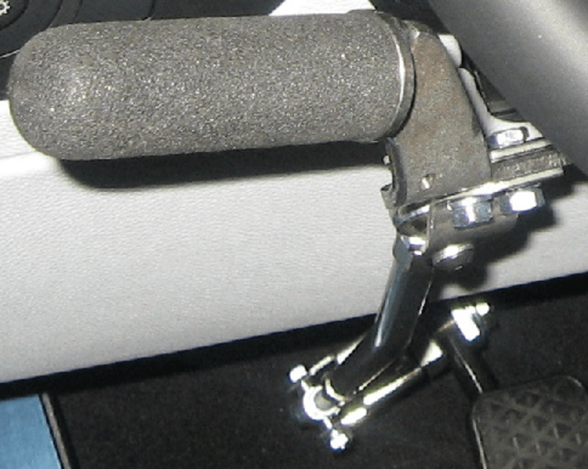Hand Controls for Disabled Driver's Cars Handicap Driving Equipment