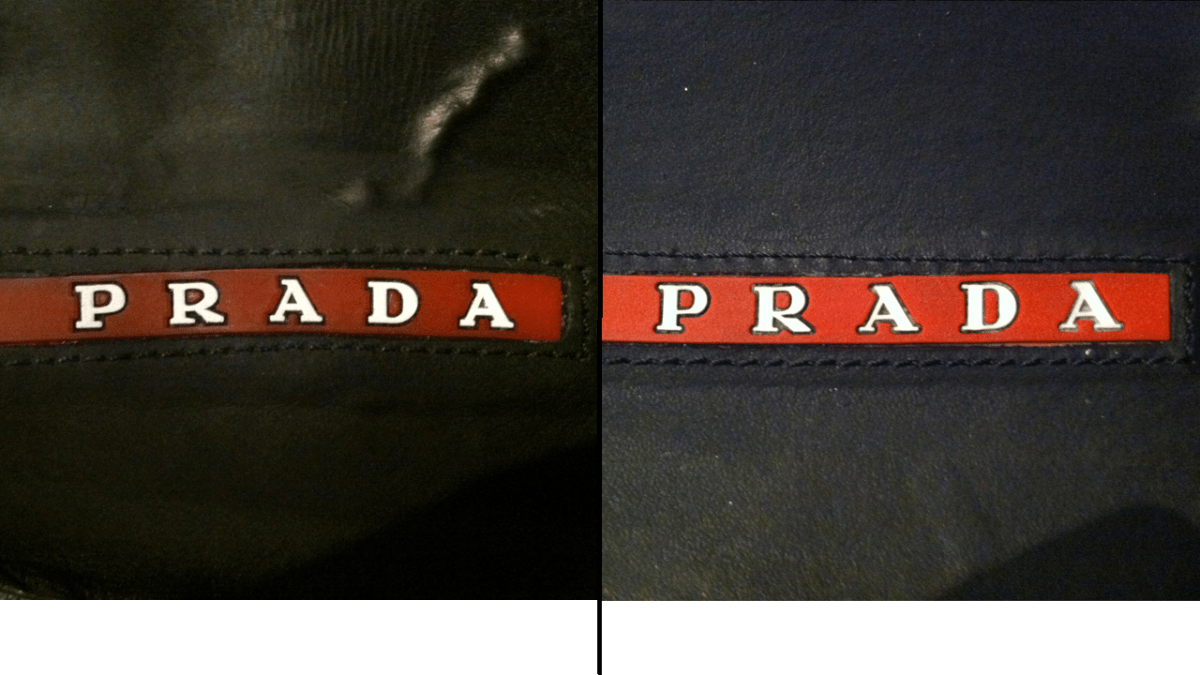 real prada vs fake prada, prada bag tessuto saffiano