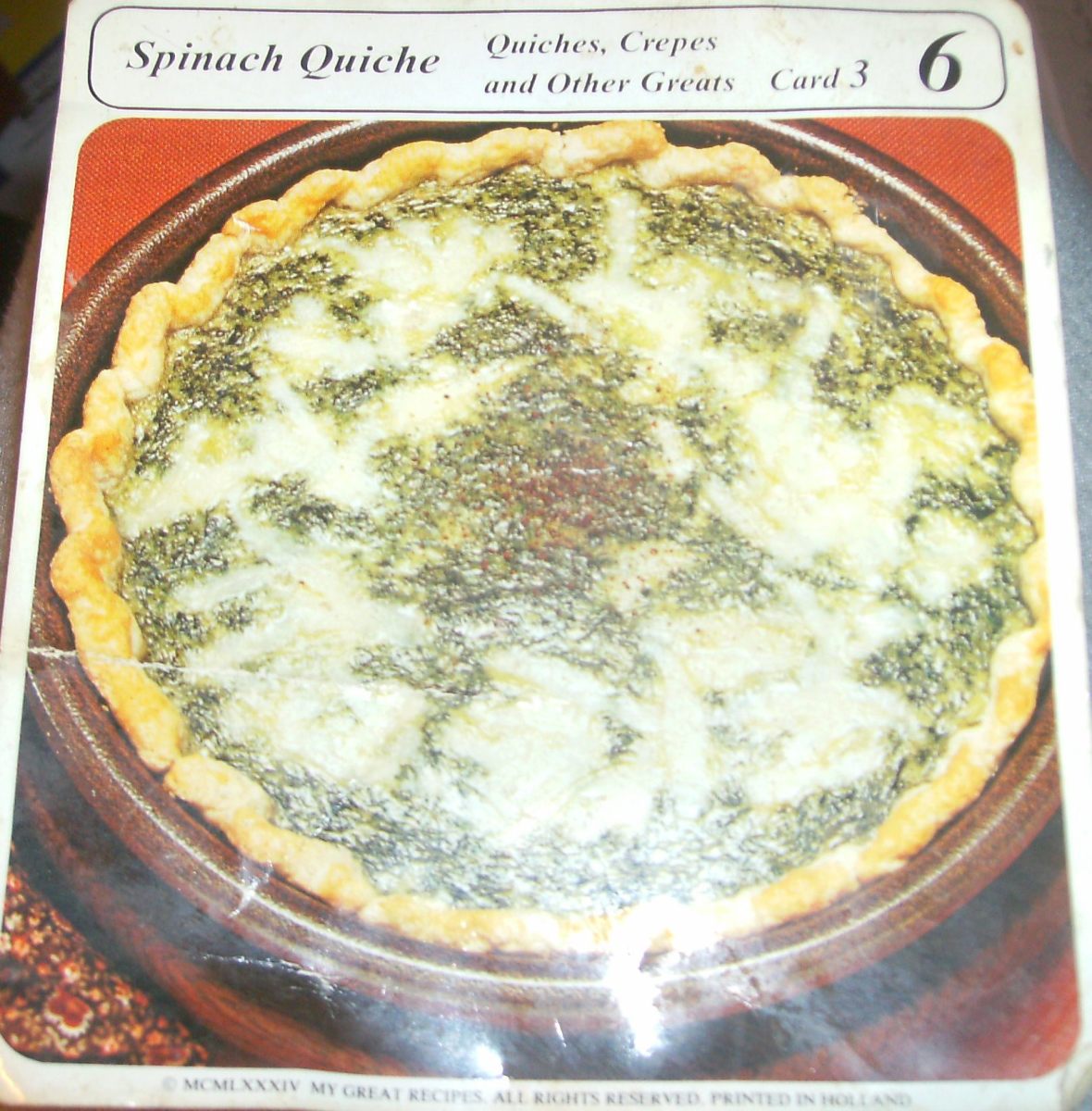 Easy Spinach Quiche Recipe with Swiss Cheese