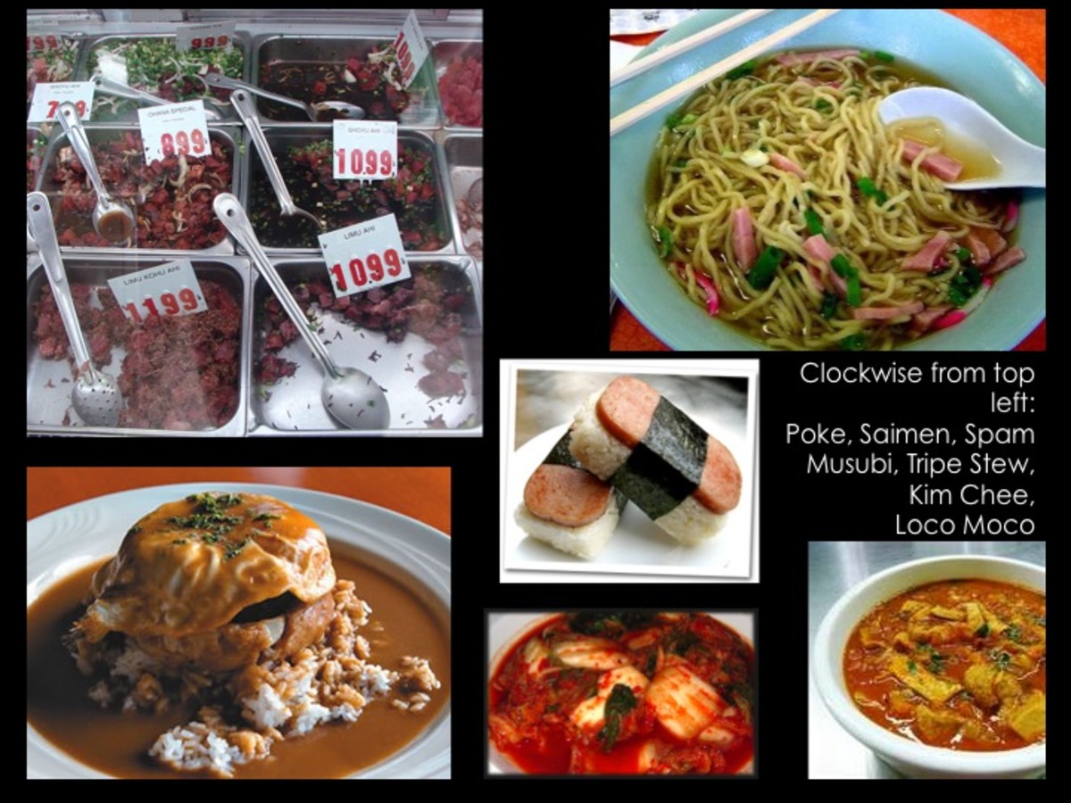 Hawaiian "Local Food" Diet Compared to Traditional Native Hawaii Diet