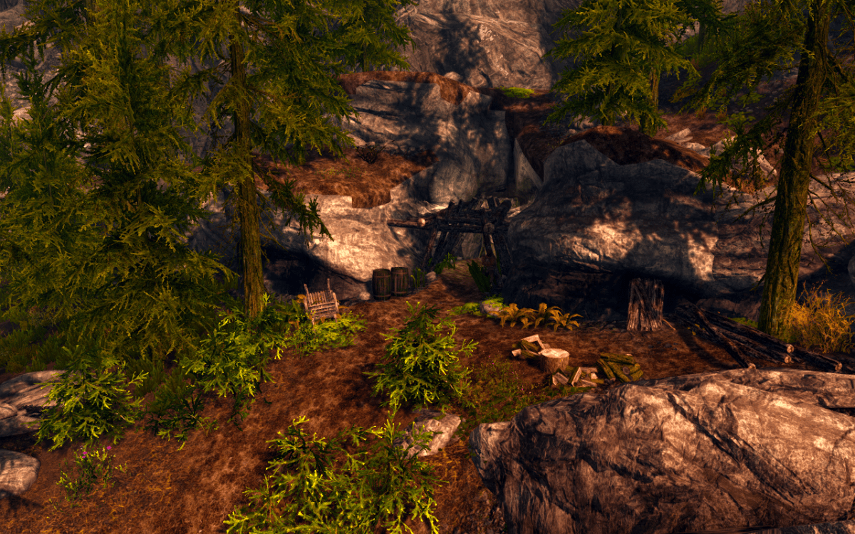 Embershard Mine w Iron Ore Vein Map Primary Location Guide Elder