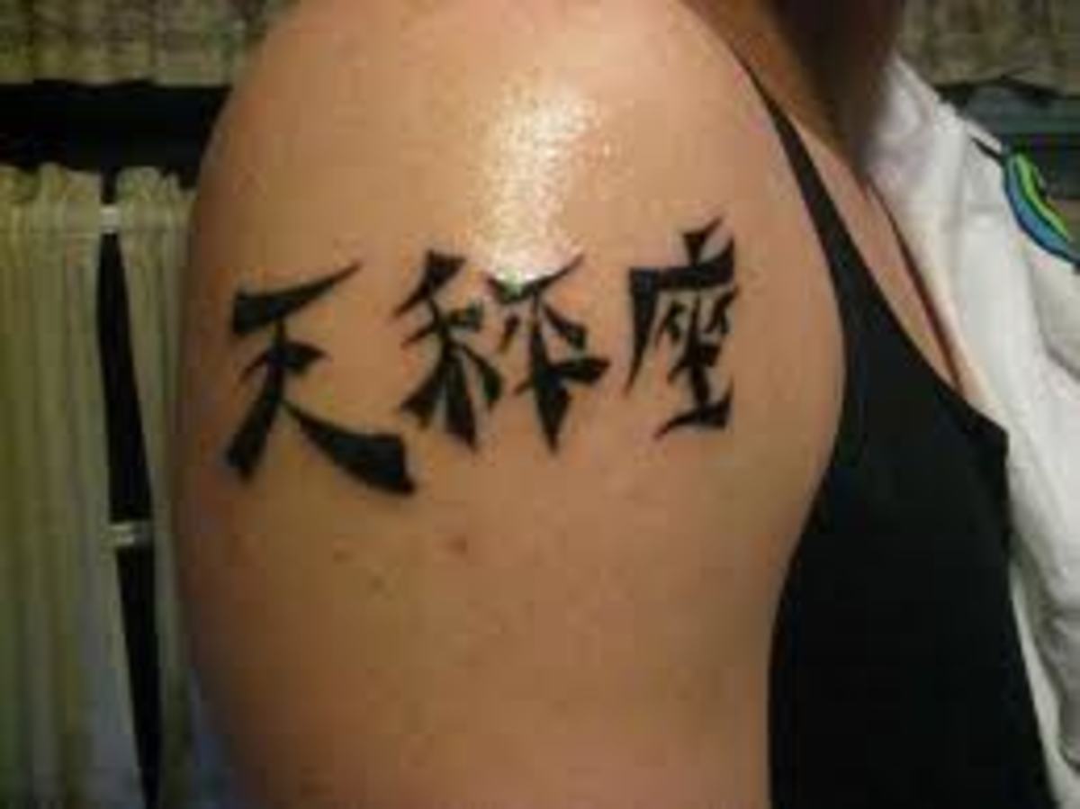 Western & Chinese Zodiac Astrology Tattoos Meanings