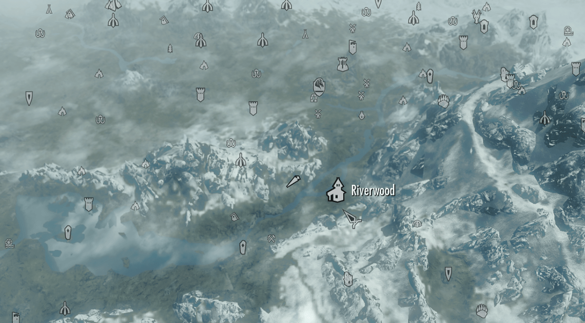 Treasure Map 1 Great Skyrim Treasure Hunt Elder Scrolls V Skyrim