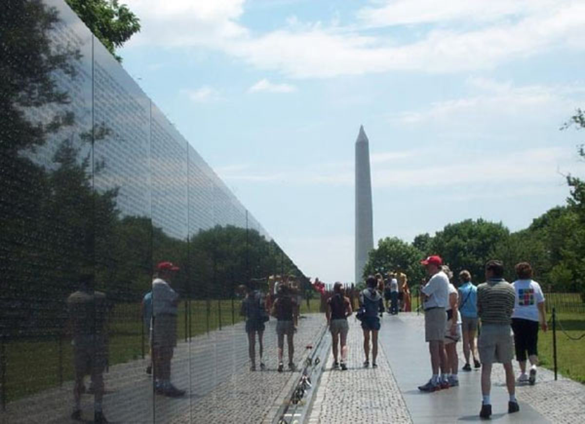 Vietnam Veterans Memorial in Washington, DC the Wall hubpages