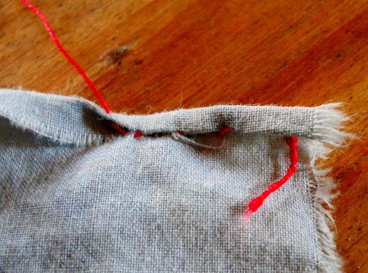How to Sew or Make a Rolled Hem by Hand