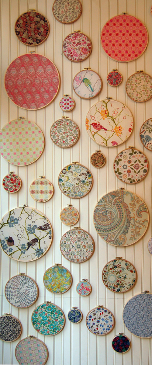 Frugal Home Décor Embroidery Hoop Wall Art HubPages