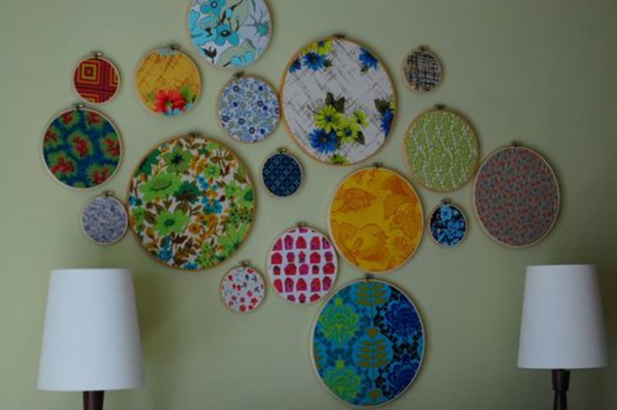 Frugal Home Décor Embroidery Hoop Wall Art hubpages